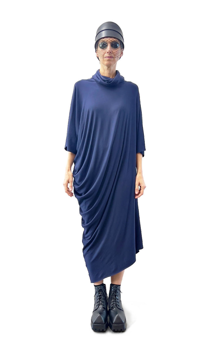 DESDEMONA DRESS FRENCH NAVY