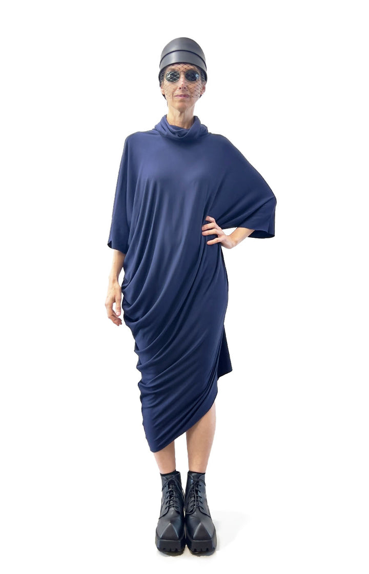 DESDEMONA DRESS FRENCH NAVY