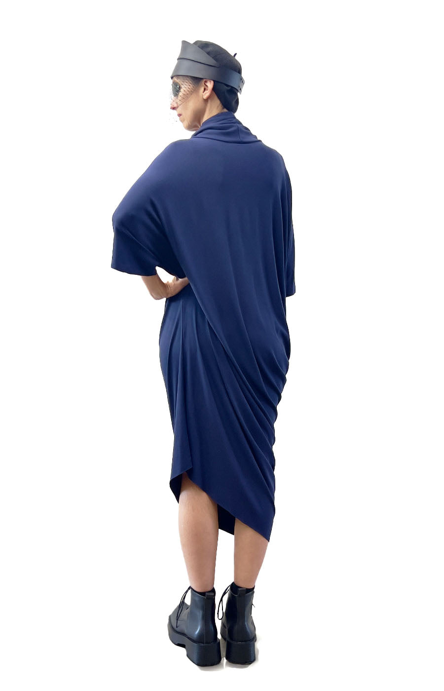 DESDEMONA DRESS FRENCH NAVY