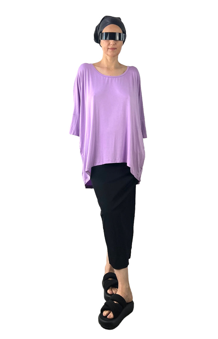 LUCCA TOP LILAC