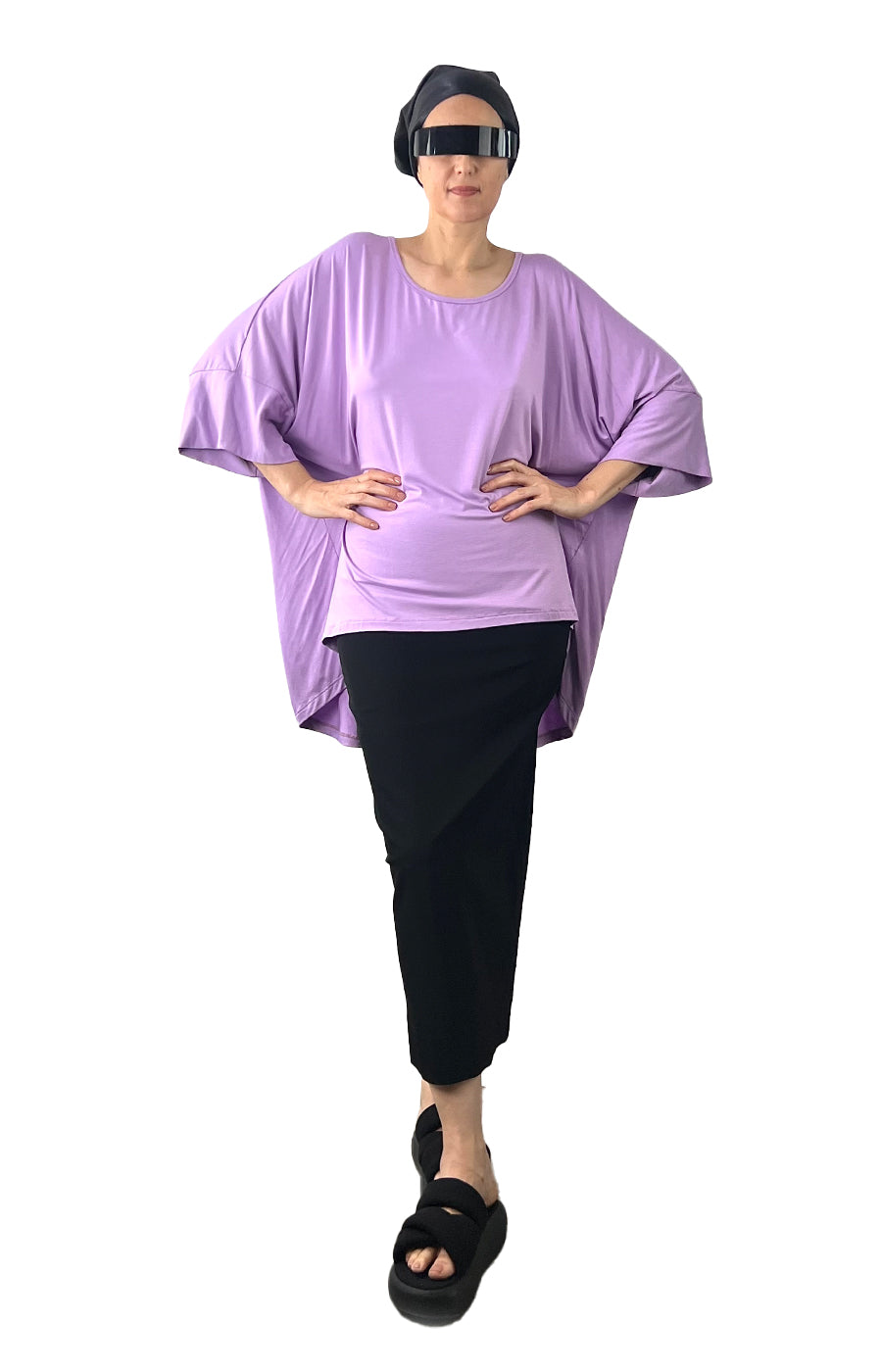 LUCCA TOP LILAC