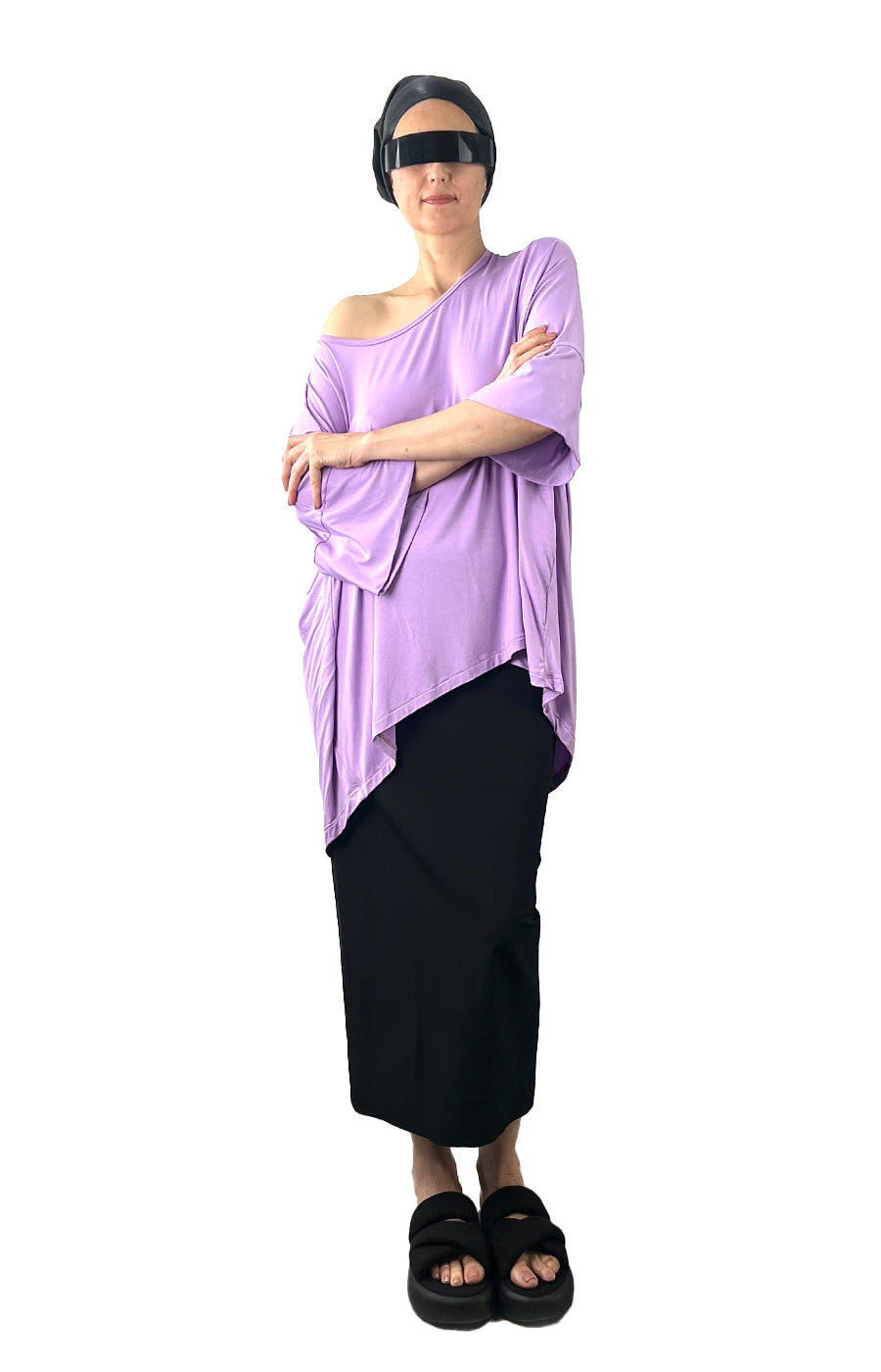 LUCCA TOP LILAC