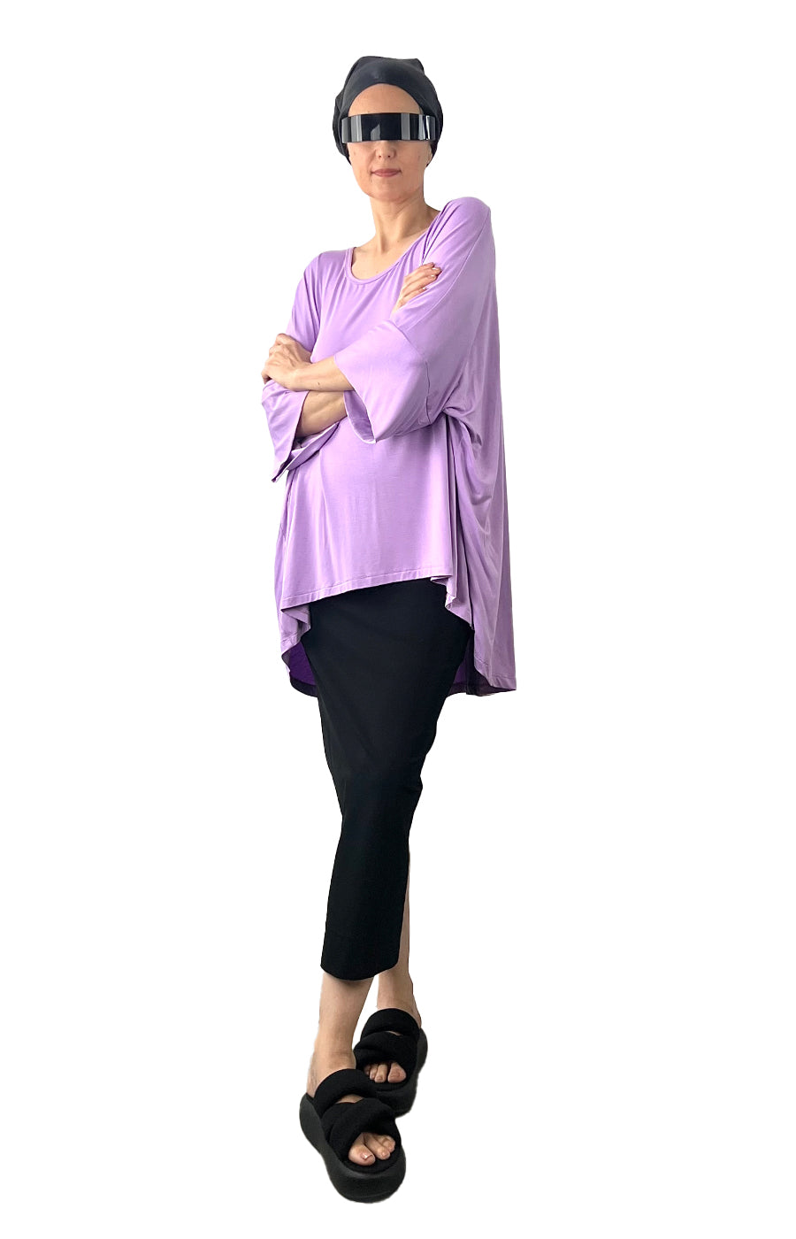 LUCCA TOP LILAC