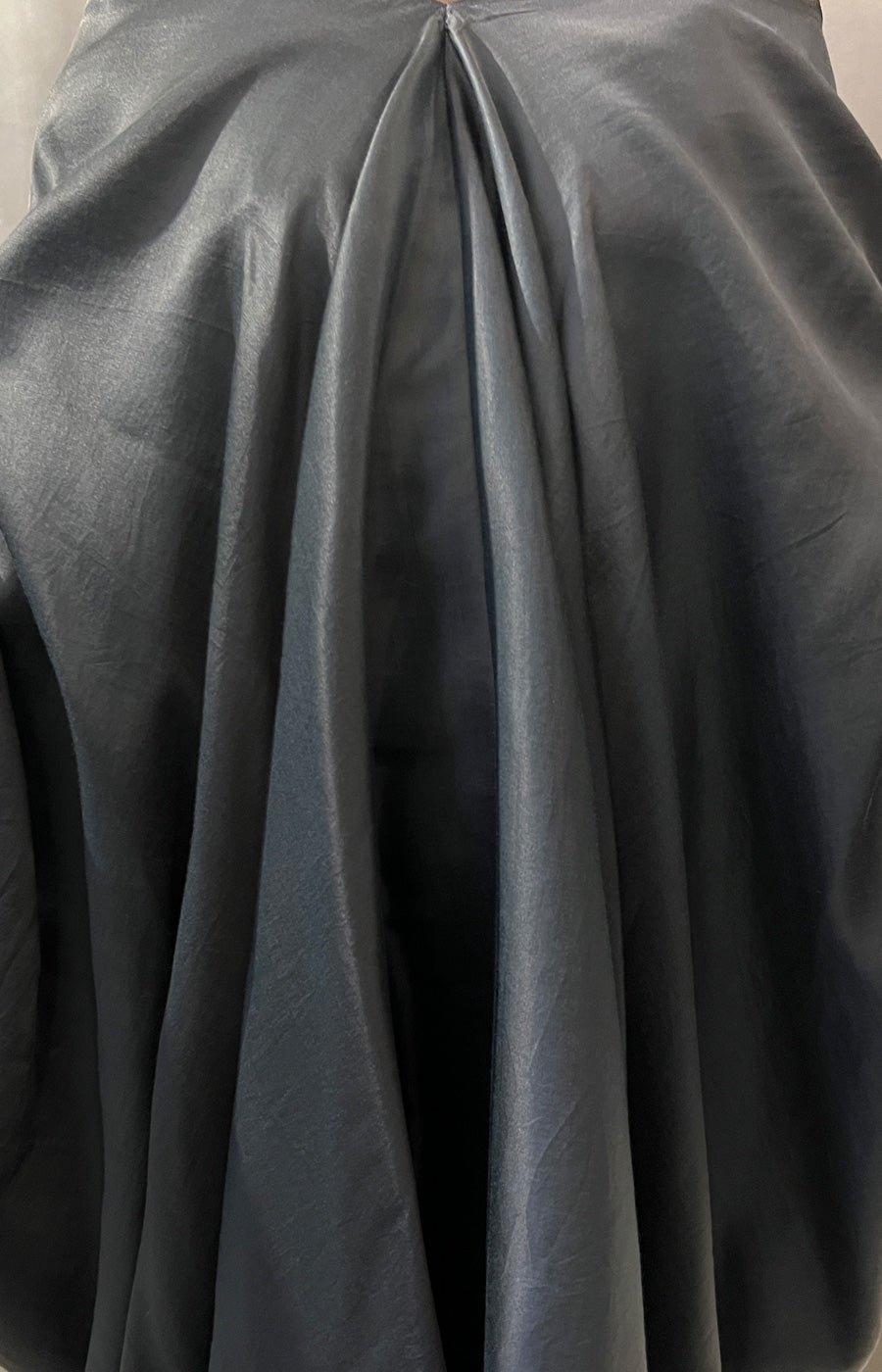 ORPHEUS DRESS SILK TENCIL BLACK