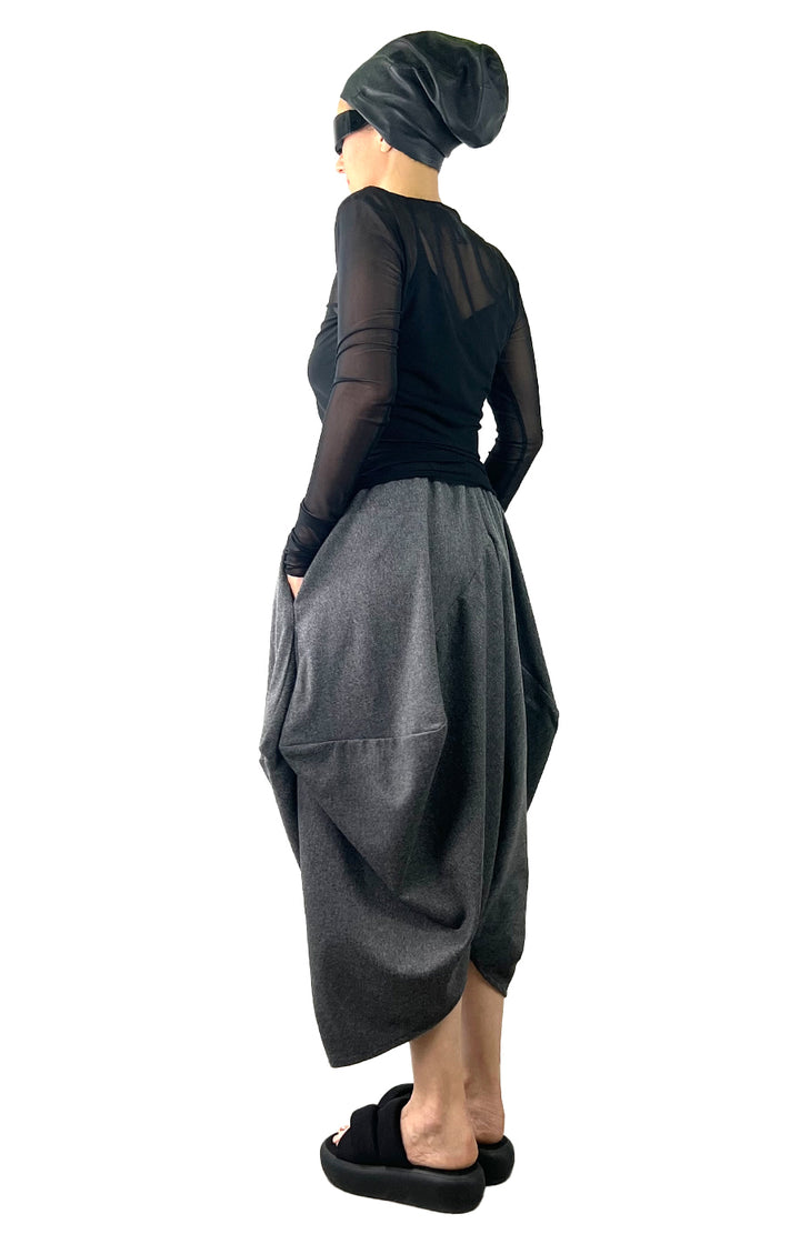 PICASSO PANT GREY WOOL
