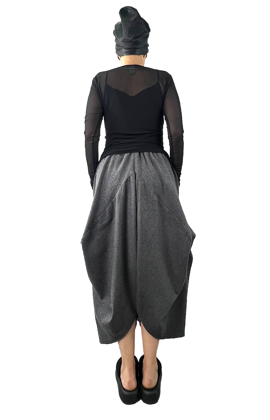 PICASSO PANT GREY WOOL