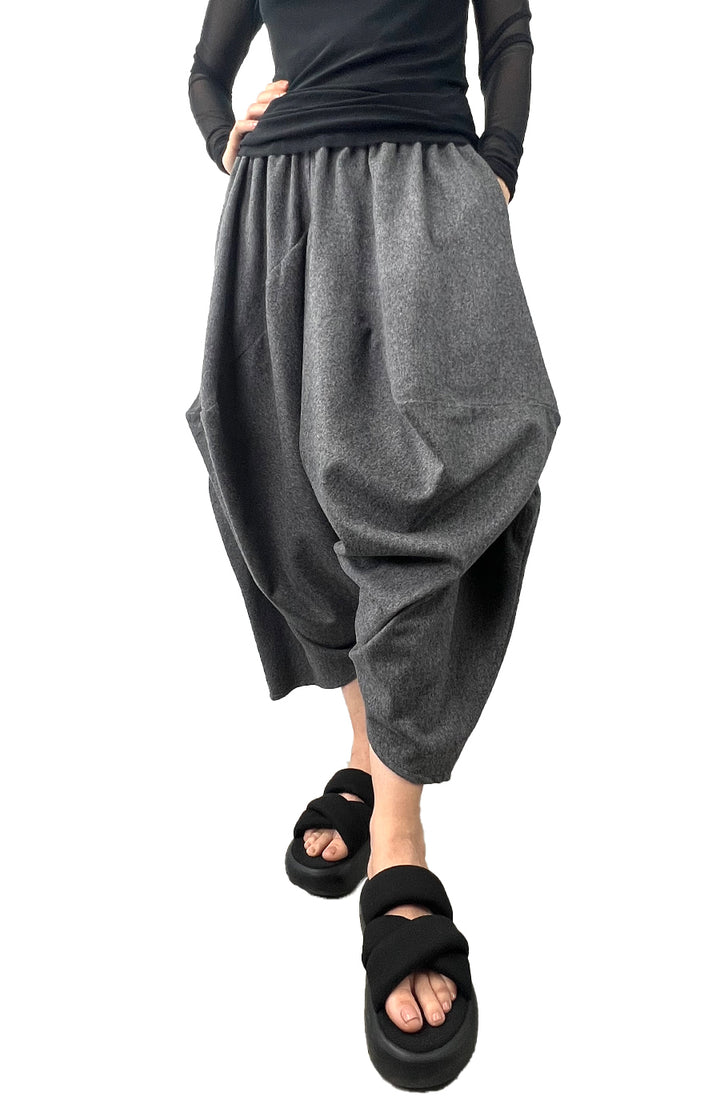 PICASSO PANT GREY WOOL