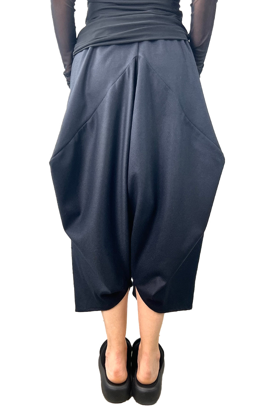 PICASSO PANT NAVY WOOL