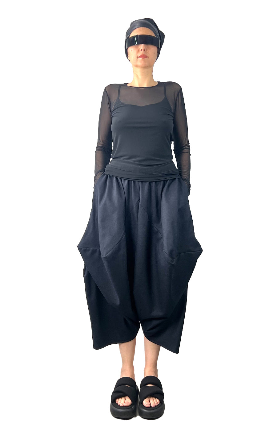 PICASSO PANT NAVY WOOL