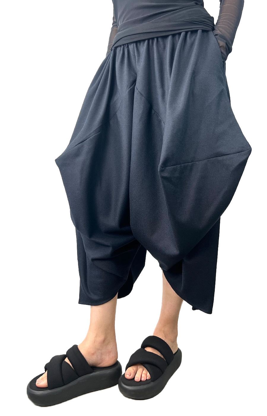 PICASSO PANT NAVY WOOL