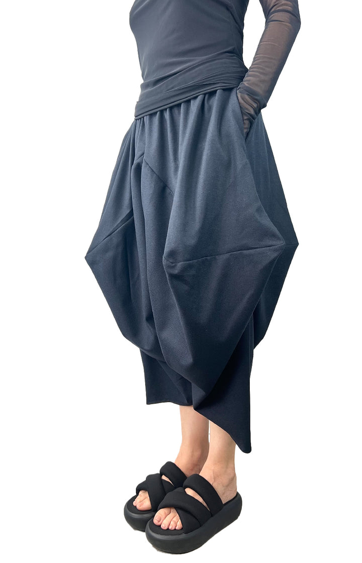 PICASSO PANT NAVY WOOL