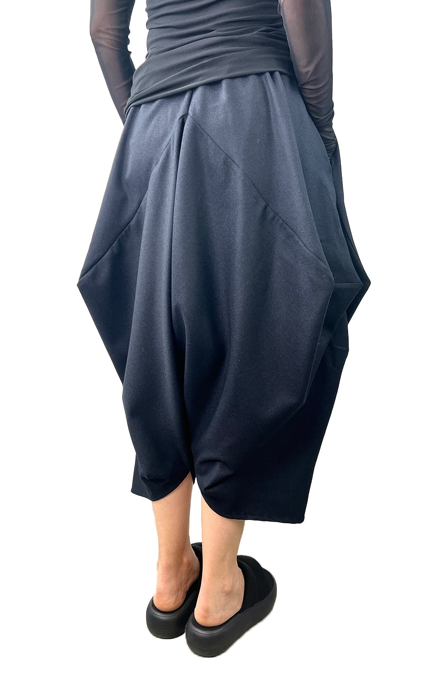 PICASSO PANT NAVY WOOL