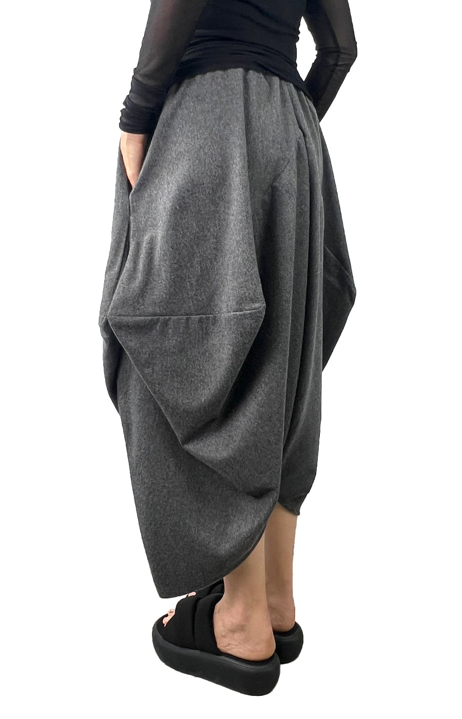 PICASSO PANT GREY WOOL
