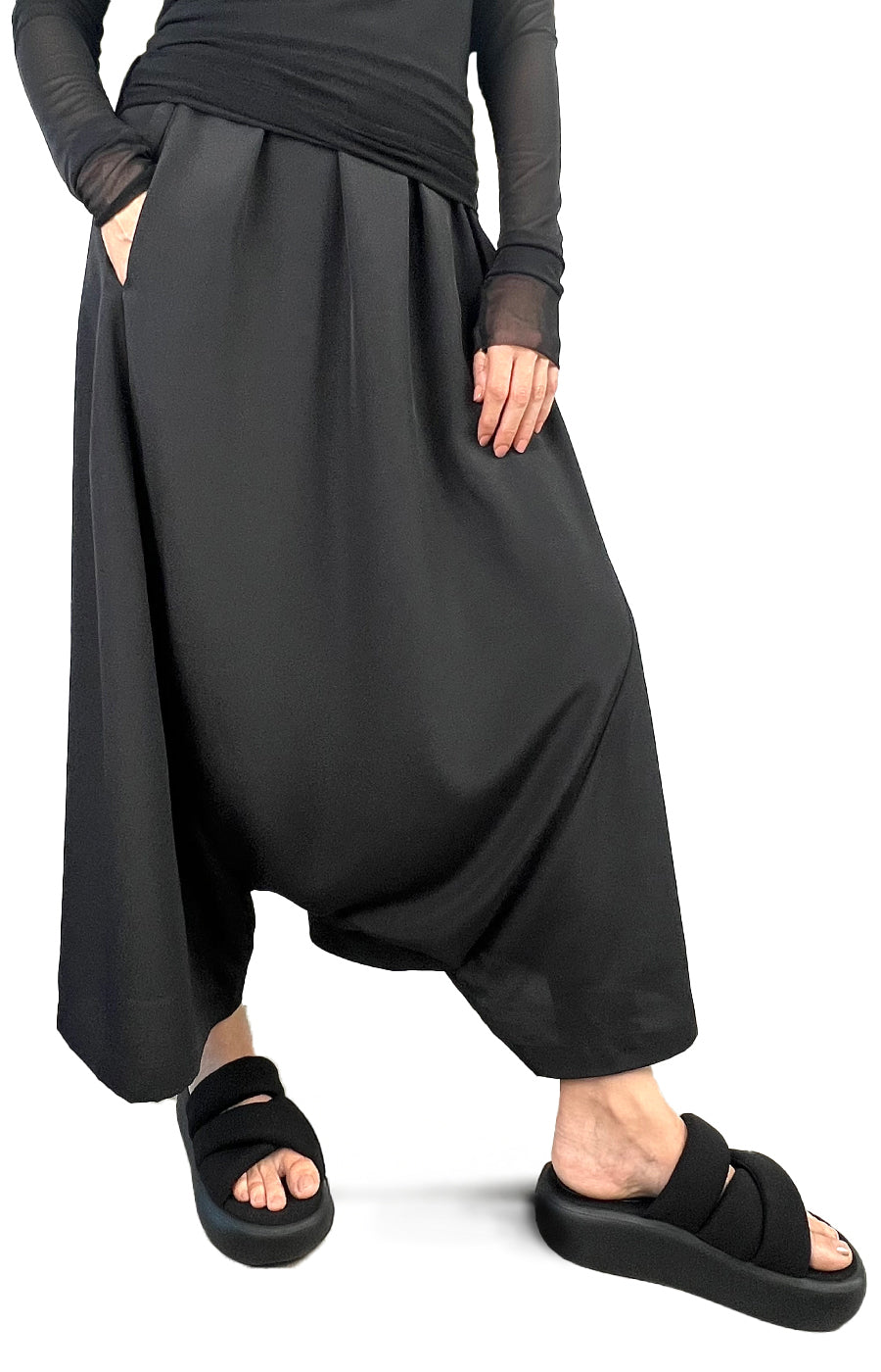 SAMSKARA CREPE DE CHINE PANT