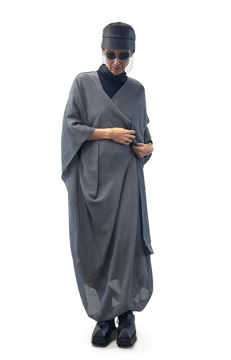 ZEIYA COAT DOVE GREY