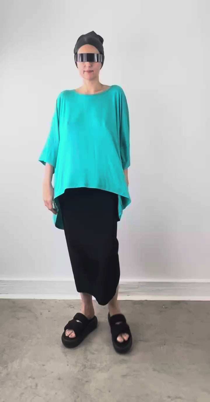 LUCCA TOP AQUA