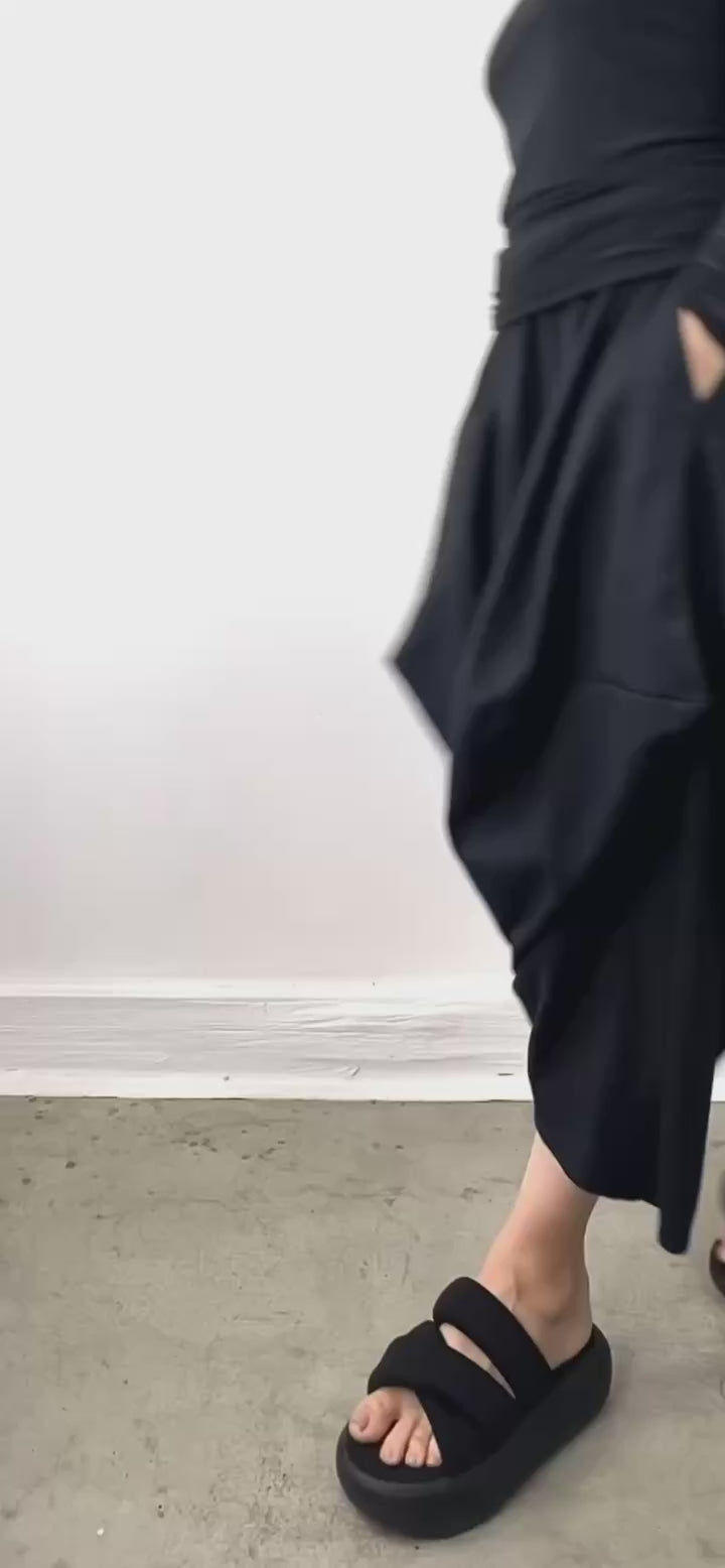 PICASSO PANT NAVY WOOL