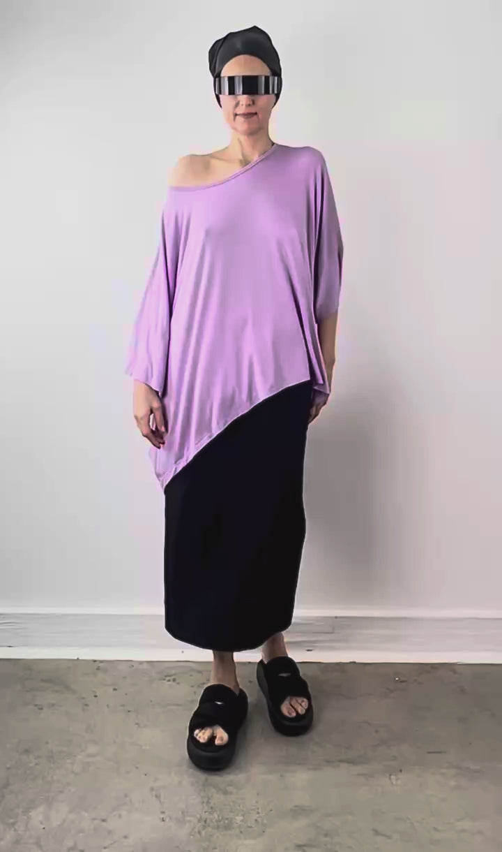 LUCCA TOP LILAC